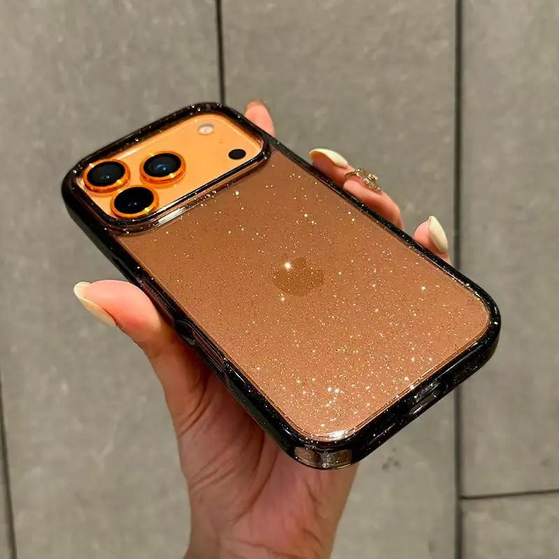 Funda iPhone Purpurina Transparente Antigolpes — iPhone 7 al 17