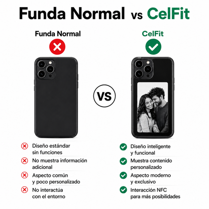 Funda NFC con Pantalla E-Ink Personalizable para iPhone