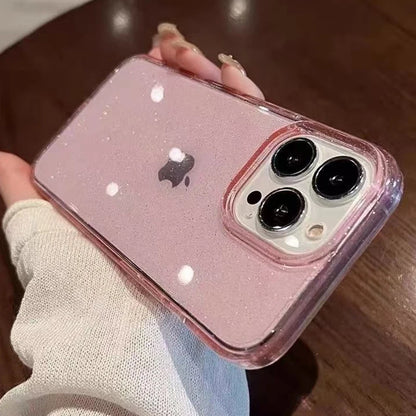 Funda iPhone Purpurina Transparente Antigolpes — iPhone 7 al 17