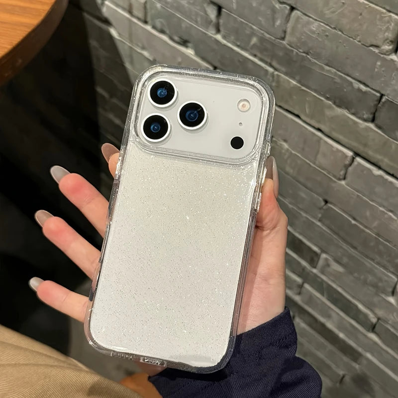 Funda iPhone Purpurina Transparente Antigolpes — iPhone 7 al 17