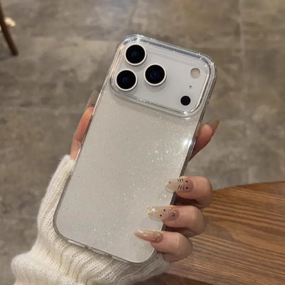 Funda iPhone Purpurina Transparente Antigolpes — iPhone 7 al 17